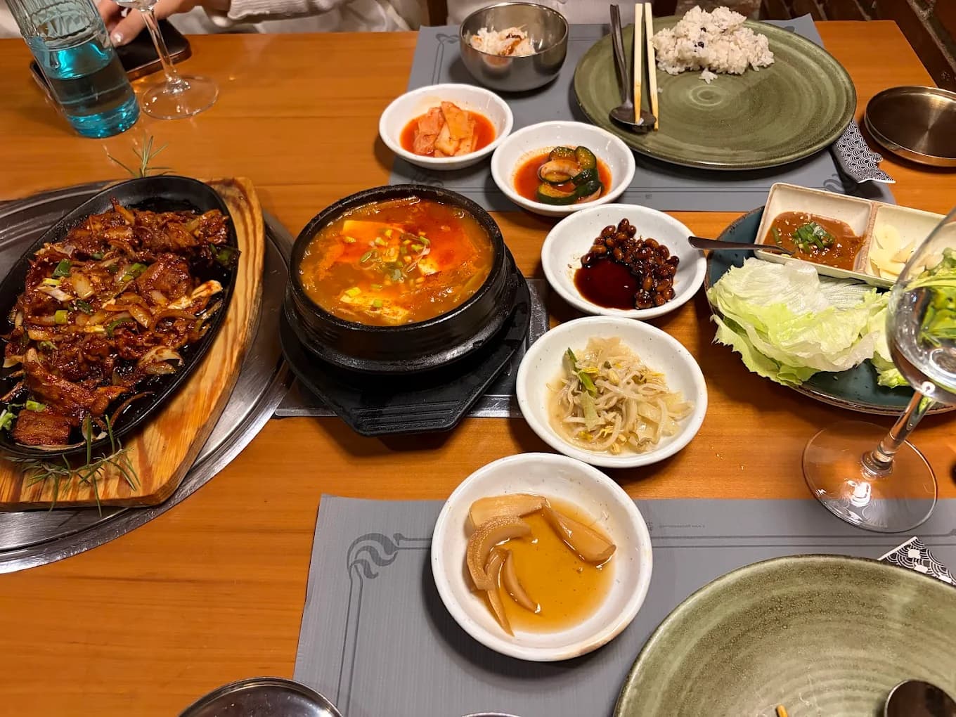 Lunch menu